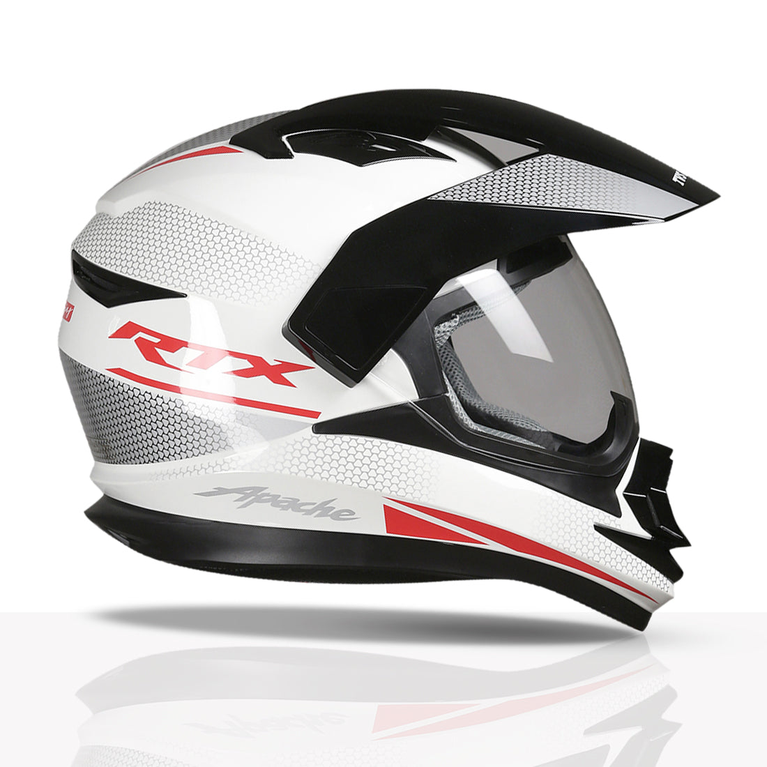 TVS Apache RTX Dual Sports Helmet